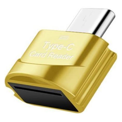 Lecteur De Carte Tf - Adaptateur Otg Usb 3.1 Type C - Pour Ordinateur Portable Et Mobile - 1 Pièce
