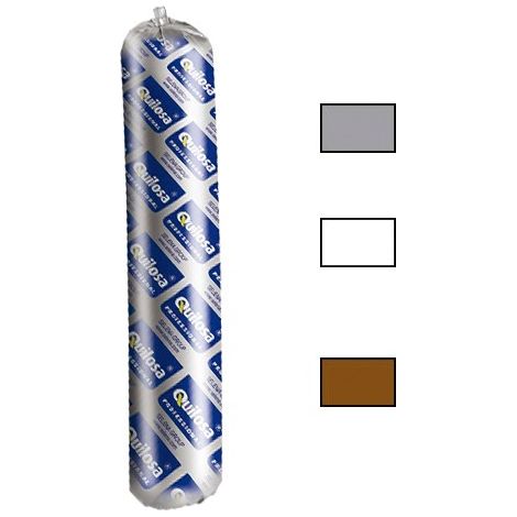Sellador QUILOSA PU 50 marrón 600ml de poliuretano