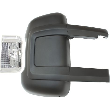 Fiat Ducato 2006- rechter Außenspiegel: Gehäuse + langer Arm + 2 weiße Blinker (Set) (1/5)