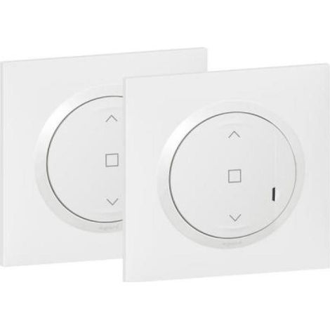 Télécommande pour volets roulants sans fils – Centralisation sans tirage de fils – Compatible avec motorisations Legrand – Installation facile (1/3)