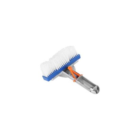 Cepillo portátil de nailon de 14 cm (5,5 pulgadas) para limpiar las paredes y el fondo de la piscina. Accesorio ideal para la limpieza de las paredes y el fondo de su piscina. (1/5)