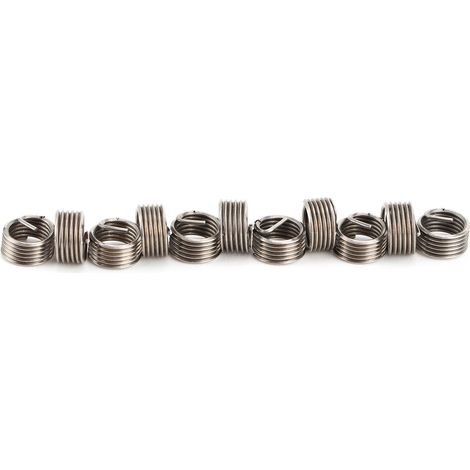 Kit de Réparation Filetage M6 Acier Inox 304, 50 Pièces pour Réparer Filets Endommagés (1/5)