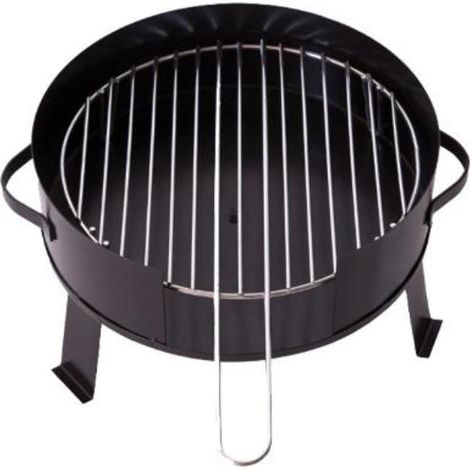 FPLUS baja barbacoa de sobremesa pintada 35 cm diametro , baja barbacoa de sobremesa pintada 35 cm diametro