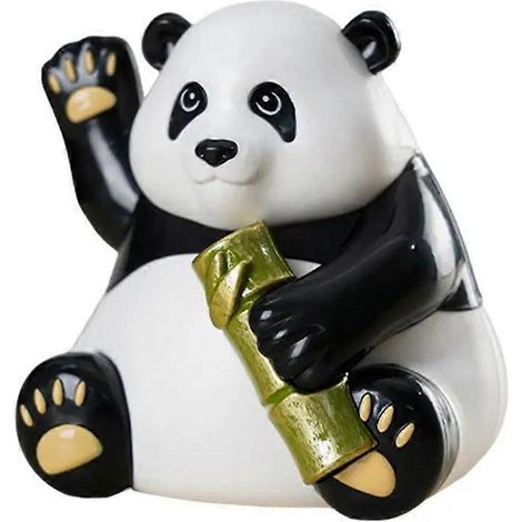 Solar Dancing Toys Panda Bär Wackelkopffiguren (wie abgebildet) (1/5)
