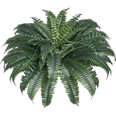 Helecho artificial, textura realista, opciones de decoración versátiles, 2 piezas de 122 cm (48 pulgadas) (1/2)