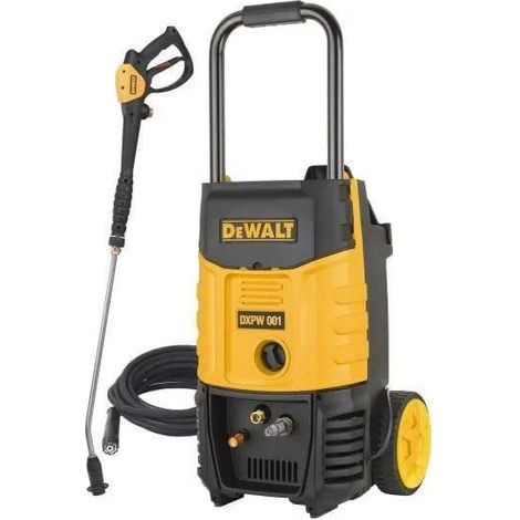 DeWALT DXPW001E Limpiadora de alta presión o Hidrolimpiadora Compacto Eléctrico 500 l/h Negro, Amarillo (1/3)