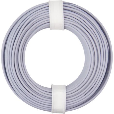 Donau Elektronik 175-019 Litze LiY 1 x 0.75 mm² Grau 1 St.