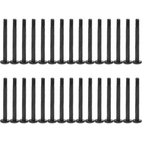 30 vis de fixation pour ventilateurs PC, compatibles avec les systèmes de refroidissement de boîtier, les ventilateurs de boîtier, le watercooling et les radiateurs. Résistantes à la corrosion, multic (1/5)