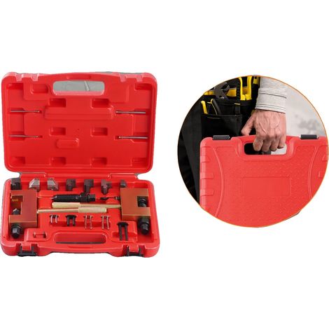 Kit di rivettatura in acciaio ad alta resistenza, dimensioni 5,5 x 4 x 1,5 pollici, compatibile con motori M271, M272, M273, M274, M275 e M276, inserimento rivetti senza sforzo, conforme agli standard (1/5)