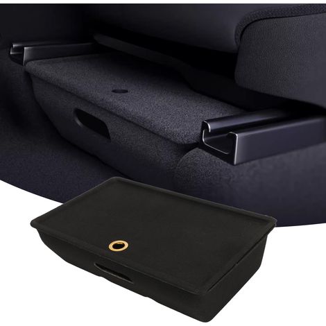 Staufach unter dem Sitz mit Deckel, verdecktes Staufach, kompatibel mit Tesla Model Y 2021-2023 (1/5)
