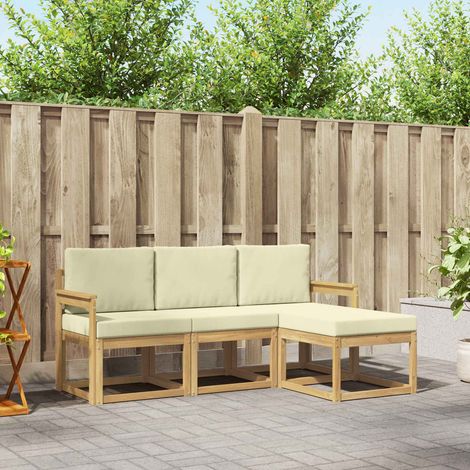 vidaXL Outdoor-Sofagarnitur 4 pcs (1/5)