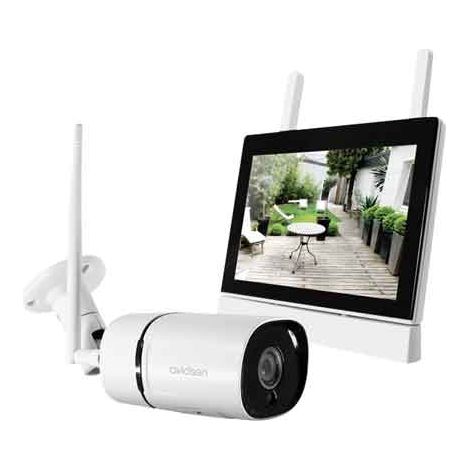 KIT VIDEOSORVEGLIANZA WIFI DIGITALE 4 Canali (1/2)