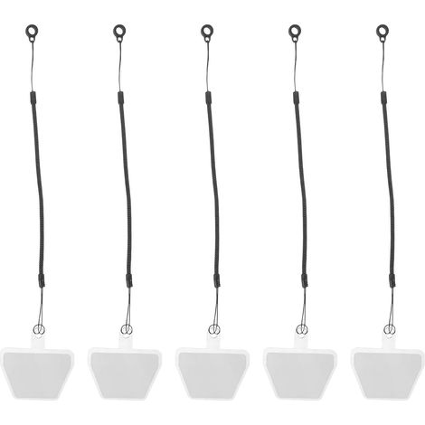 Lot de 5 Cordons élastiques pour Stylets tactiles, Porte-Stylet Anti-Perte de 29 cm avec Languette, Cordon pour de Dessin pour tablettes et Smartphones (1/5)