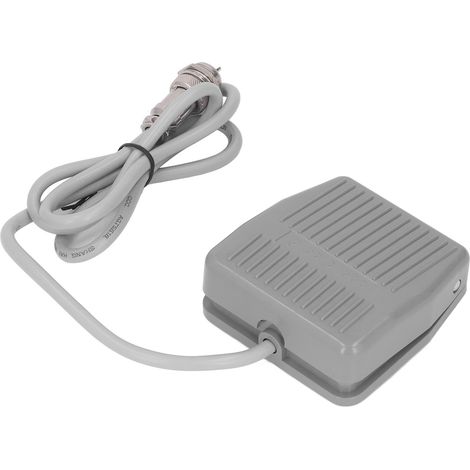 Pédale électrique BERM sans les mains, interrupteur au pied 1 NO 1 NC, câble 1 mètre avec connecteur aviation 2 broches (1/5)