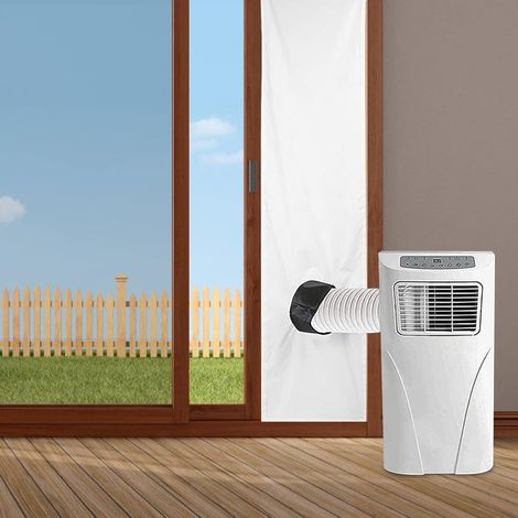 Joint de fenêtre pour climatiseur portable 300 cm, ruban de fixation étanche réglable, kit de fenêtre universel pour climatiseur mobile, kit de fenêtre pour climatiseur 300 cm