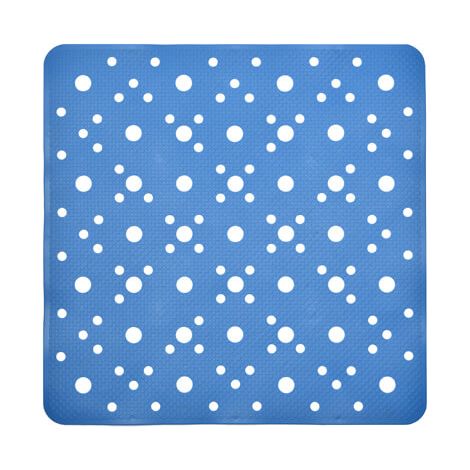 BUS TAPPETO DOCCIA CM.52X52 AZZURRO