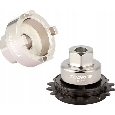 Llave de rueda libre Toopre Single Speed BMX con estrías (1/4)
