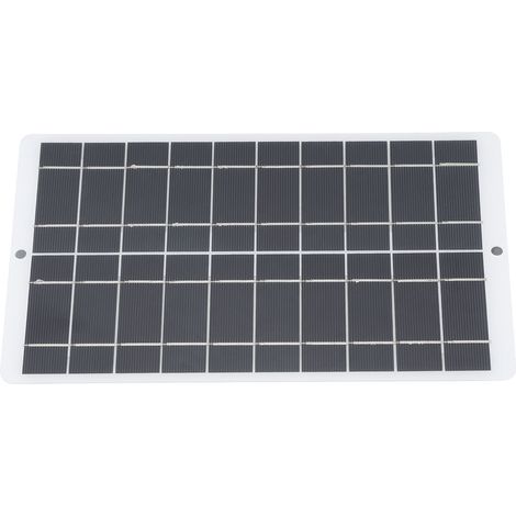 Panneau solaire portable 8 W 5 V à faible consommation, sortie USB-C, chargeur solaire pour appareil photo, lampadaire et téléphone. (1/5)