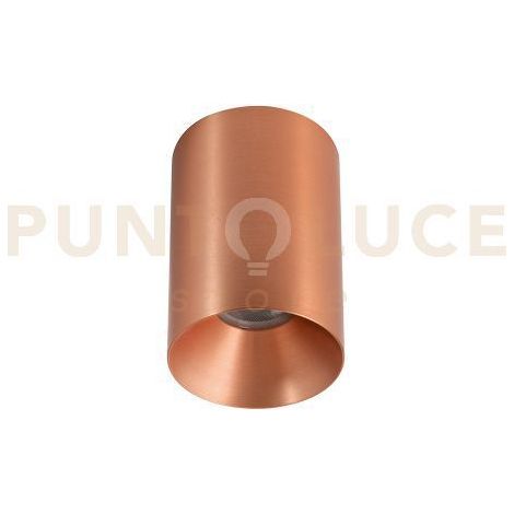 GPL403 SPOT DA SOFFITTO LED 3000K 600LM 8W BRONZO OPACO D.5,2CM H.8,2CM