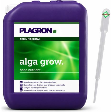 Plagron Alga Grow 5 Liter Organischer Wachstumsdünger Bio Dünger Pflanzenpflege (1/5)