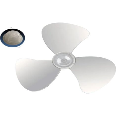 Aspas universales para ventiladores, aspas para ventiladores eléctricos, accesorios universales para ventiladores de pedestal, aspas para ventiladores de mesa, 400 mm (16 pulgadas)