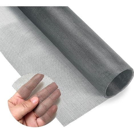 120 x 250 cm Fiberglass Mosquito Net Mesh Screen Anti Mosquito Fly Insect for Door Window Bay Window (Grey) (1/5)