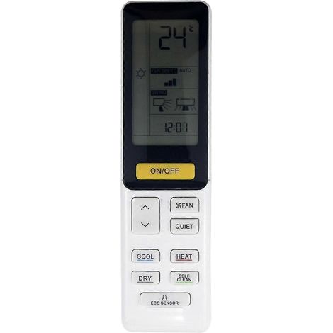 Télécommande de remplacement A/C 0010402886W pour climatiseur Haier 0010402886W (1/5)