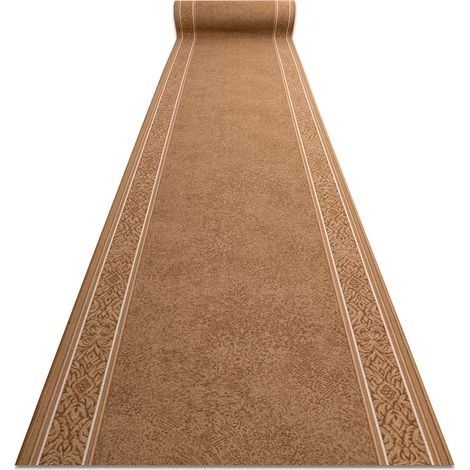 Läufer Antirutsch ST.TROPEZ Rahmen rutschfest beige 100cm beige 100x950 cm