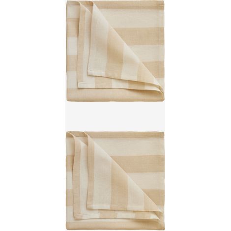 Set de 2 servilletas en algodón Efarin SKLUM             
