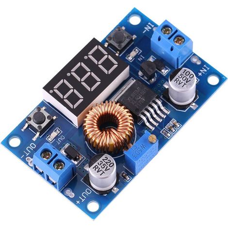 Module de Tension Abaisseur DC à DC Réglable, Convertisseur Régulateur 4.0V-38V à 1.25V-36V, Stabilisateur 5A (1/5)
