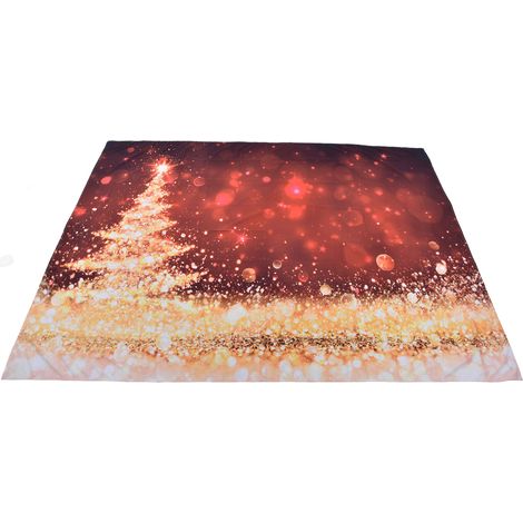 Tapisserie murale sapin de Noël pour chambre ou salon, 200 x 150 cm / 78,7 x 59,1 pouces (1/5)