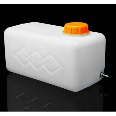 pair Réservoir de carburant en plastique blanc 5,5 l, 1 pièce, pièces de voiture, remplacement de stationnement Air Diesel