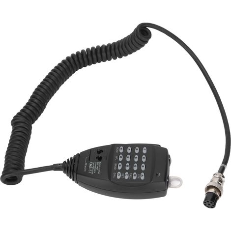Microphone haut-parleur d'épaule EMS-57, microphone radio portable bidirectionnel avec câble renforcé pour Alinco DR-03, DR-06T et DR-135