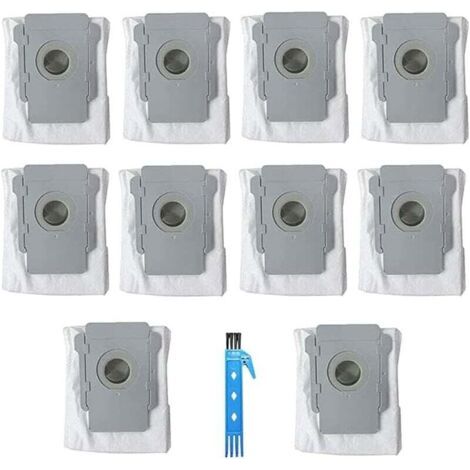 10 paquets de sacs à ordures accessoires pour iRobot Roomba i7 (7150) i7 + / Plus (7550) S9 + (9550) E5 E6 E7 pièces de rechange (1/4)