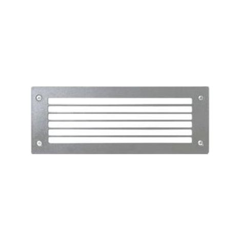 Wall recessed DEVON Rectangle M grid IP66 GX53 LED T2 2x3.20W 405lm/410lm/410lm CRI80 3000K/4000K/6500K Grigio