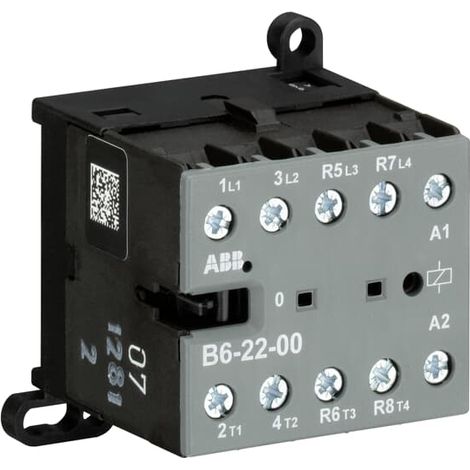 Mini contacteur 16A Ac1-2P NO+2P Nf-110-127Vac GJL1211501R8004 ABB 09184