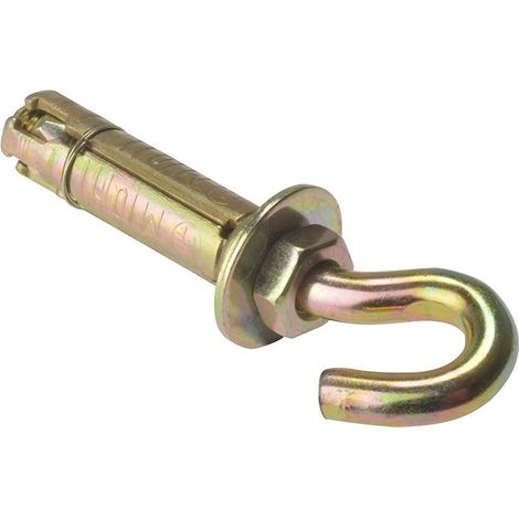 Filiyano-Cheville murale Forgefix, boulon à crochet, Zyp M10 multicolore M10