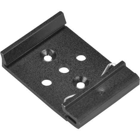 Collier de fixation pour rail DIN en aluminium de 35 mm, clip de fixation pour montage de relais (5) (1/5)