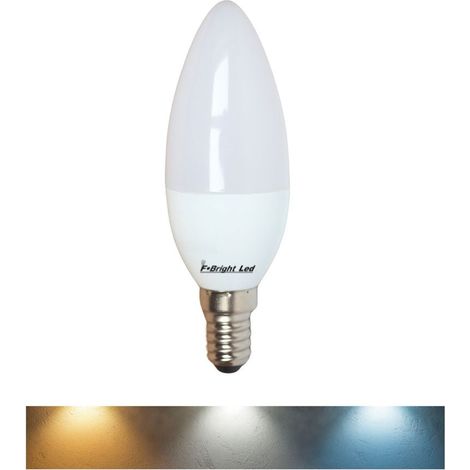 Bombilla Vela LED E14 6W Cambio de Tono con Memoria