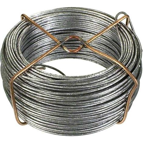 Filo di ferro zincato Masidef in matassa 1,2 mm lunghezza 50 metri (1/2)