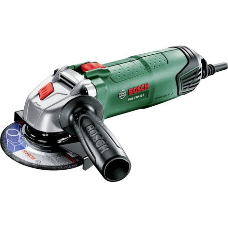 Bosch – Meuleuse d’angle 125 mm 750 W – Moteur robuste pour métal, béton et carrelage – Vitesse à vide 12 000 tr/min – 6033E2001