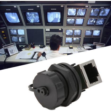 adaptateurs RJ45, double prise RJ45 à 90° pour extérieur, étanche, connecteur Ethernet (1/5)
