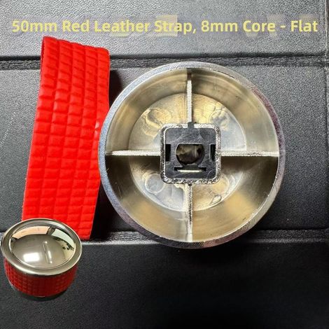 de Contrôle BBQ Gril Four à Pizza 50mm de Contrôle BBQ Gril(2) Compatible pour gaz électrique, diamètre 50mm, finition noire élégante, ajustement pour précis température (1/5)