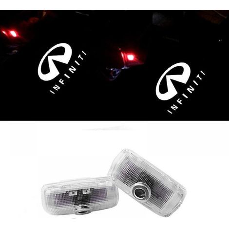 2pcs Led Lights Logo Lamp Fit For Infiniti Welcome Light Fx GM Ex Qx Q60 Q70 Door Light Laser Projection Lamp (1/5)