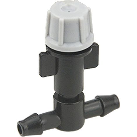 100 pezzi (50 paia) kit di irrigazione da giardino gocciolatori nebulizzatori regolabili collegamento a T sistema di irrigazione a goccia per fiori in vaso verdure (1/4)