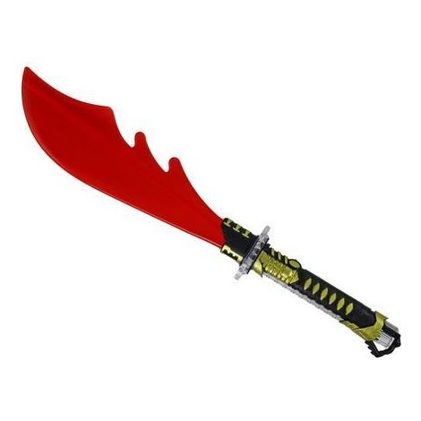 Rote, batteriebetriebene, leuchtende Machete