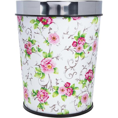 Corbeille à papier rétro, poubelle multifonctionnelle, porte-poubelle pratique (1/5)