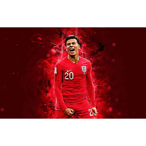 Papier peint panoramique Football - Joueur de Foot - 130 cm x 81 cm (1/2)