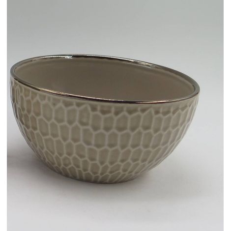 Ella ciotola beige 65cl - Atmosphera créateur d'intérieur