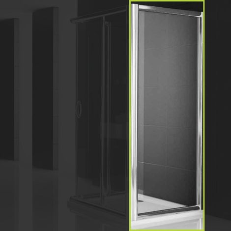 Ogomondo lato fisso per box doccia corner cristallo temprato misure 87-90xh190 cm stampato - confezione 1 (1/3)